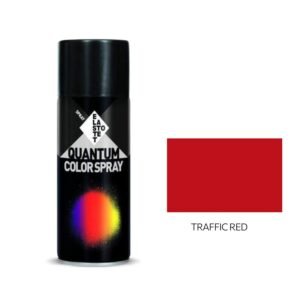 Σπρέι κόκκινο ''traffic red'' Quantum RAL 3020 - 400ml