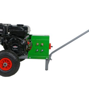 Ελαιοραβδιστικού τροχήλατη γεννήτρια 12V με κινητήρα Briggs & Stratton CR 750 6HP και δυναμό 70Ah