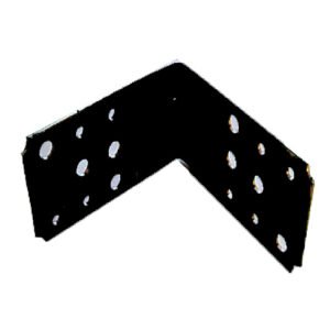 Γωνίες ξυλοσκ.περγκ.μαύρη 90*90*60