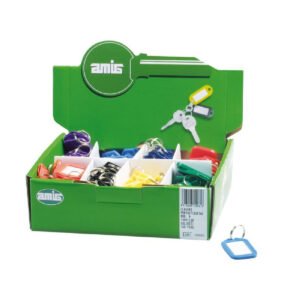 AMIG Καρτελοθήκες κλειδιών πολύχρωμες συσκευασία: 160 τεμ. 14961