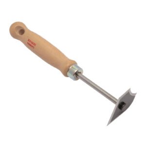 Ξύστρα τρίγωνη και οβάλ κοφτή με ξύλινη λαβή 1190