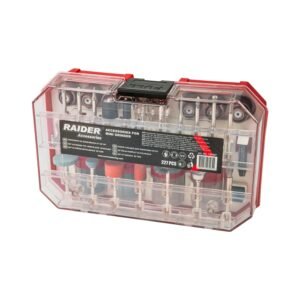 RAIDER Πολυεργαλείου εξαρτήματα σετ 227τεμ. σε κασετίνα 138407