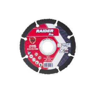 RAIDER Τροχός κοπής carbide 115x1,4mm 160153