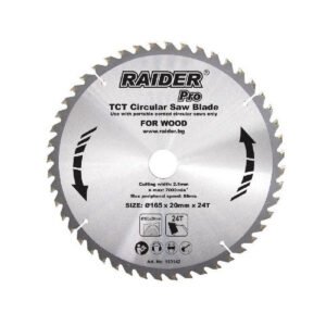 RAIDER Δίσκος κοπής ξύλου Φ30/Φ235/48Δόντια 163142