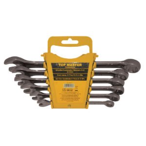 TOP MASTER Γερμανοπολύγωνα σετ 6τεμ Cr-V νίκελ 8-17ΜΜ 235111