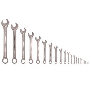 TOP MASTER Γερμανοπολύγωνα σετ 25τεμ Cr-V νίκελ  6-32ΜΜ 235114