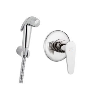 Μίκτης ντους 1 εξόδου με σετ ντουζάκι ALGEO BAG7PA-SET1 FERRO