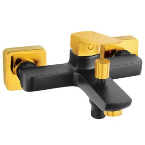 Μπαταρία λουτρού VITTO Black-Gold BVI1VLBLG FERRO