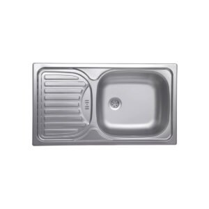 Νεροχύτης κουζίνας σαγρέ DR43/76TS.H FERRO 76x43,5cm