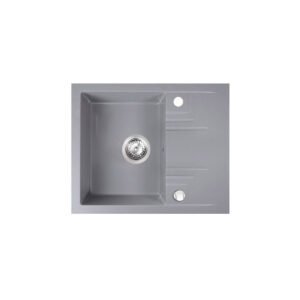 Νεροχύτης κουζίνας γκρι DRGM48/58GA FERRO 58x48cm