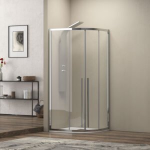 Καμπίνα ημικυκλική με διάφανο κρύσταλλο ELYSIUM 200 KARAG