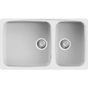 Νεροχύτης κουζίνας FOX 450 Bianco 68 ELLECI 86,4x50,3cm