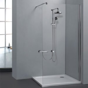 Σταθερό πάνελ καμπίνας με διάφανο κρύσταλλο FREE 1 KARAG 120x200cm