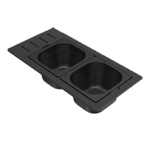 Μπολ ανοξείδωτο για νεροχύτη SINTESI Drain Black KD012100BK ELLECI