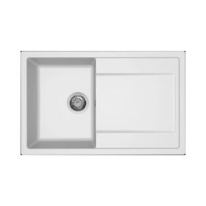 Νεροχύτης κουζίνας LIFE 300 Bianco 68 ELLECI 79x50cm