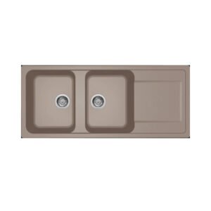 Νεροχύτης κουζίνας LIFE 500 Tortora 43 ELLECI 116x50cm