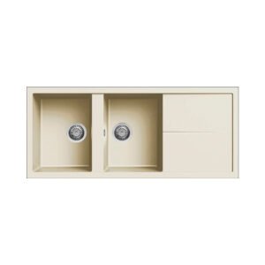 Νεροχύτης κουζίνας UNICO 500 Bianco Antico 62 ELLECI 116x50cm