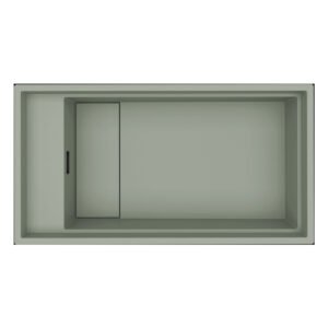 Νεροχύτης κουζίνας DIALOGO 360 Sage Green 82 ELLECI 86x46cm