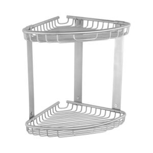 Καλάθι γωνιακό σχαρωτό RETI 963777 99 Σατινέ KARAG 21x21x27cm