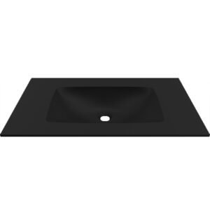 Νιπτήρας επίπλου DECISO 100 Black BDDEC100BK KARAG 100,5x46x12cm
