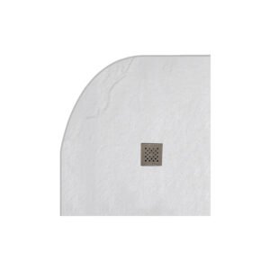 Ντουζιέρα ημικυκλική υψηλής αντοχής CLASSIC Bianco KARAG 90x90cm