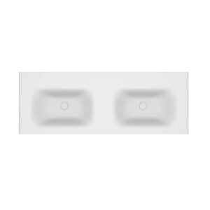 Νιπτήρας επίπλου διπλός ELOISE 120v2 KARAG 120x46x16cm