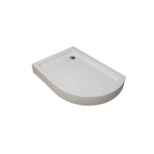 Ντουζιέρα ασύμμετρη ακρυλική FLORA 650 KARAG