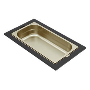 Μπολ ανοξείδωτο για νεροχύτη SINTESI Frame Gold KF011065GD ELLECI