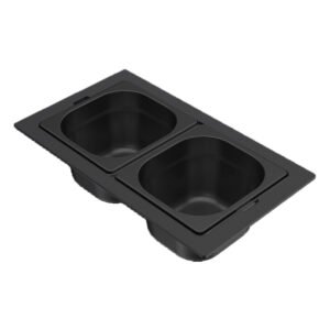 Μπολ ανοξείδωτο για νεροχύτη SINTESI Frame Black KF012100BK ELLECI