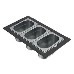 Μπολ ανοξείδωτο για νεροχύτη SINTESI Frame Inox KF013100IN ELLECI