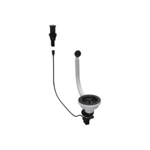 Σύστημα χειριστήριο POP-UP μονής βαλβίδας Black KITASP-A-1VTELL-BK ELLECI