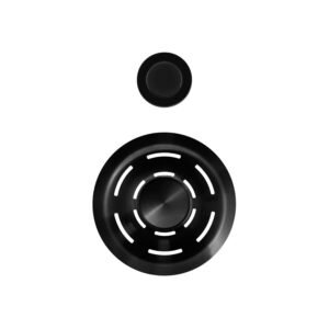 Βαλβίδα νεροχύτη FLOW-PRO με σύστημα OPEN-UP Black KITASP-F-1VSELL-BK ELLECI