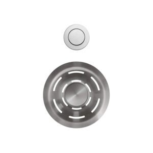 Βαλβίδα νεροχύτη FLOW-PRO με σύστημα OPEN-UP Inox Satinato KITASP-F-1VSELL-IN ELLECI