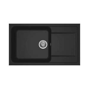 Νεροχύτης κουζίνας LIFE 410 Nero 40 ELLECI 86x50cm