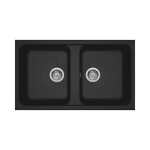 Νεροχύτης κουζίνας LIFE 450 Nero 40 ELLECI 86x50cm