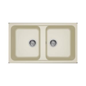 Νεροχύτης κουζίνας LIFE 450 Bianco Antico 62 ELLECI 86x50cm