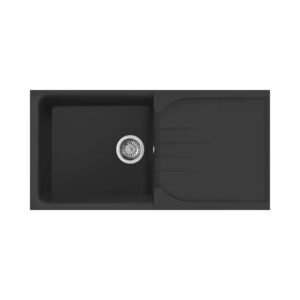 Νεροχύτης κουζίνας EGO 480 Nero 40 ELLECI 100x50cm