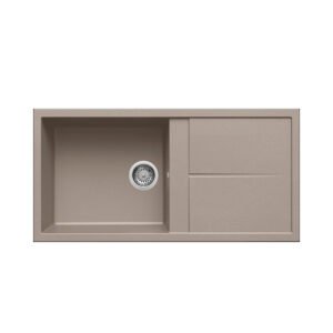 Νεροχύτης κουζίνας UNICO 480 Tortora 43 ELLECI 100x50cm