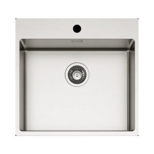 Νεροχύτης κουζίνας ανοξείδωτος COMPASS 500 Satinato ELLECI 54x51cm