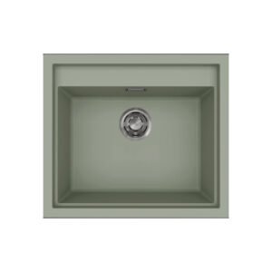 Νεροχύτης κουζίνας SINTESI 105 Sage Green 82 ELLECI 57x50cm