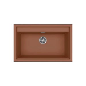 Νεροχύτης κουζίνας SINTESI 130 Cavern Clay 83 ELLECI 79x50cm