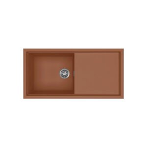 Νεροχύτης κουζίνας SINTESI 480 Cavern Clay 83 ELLECI 100x50cm