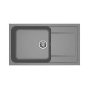 Νεροχύτης κουζίνας LIFE 410 Titanium 73 ELLECI 86x50cm