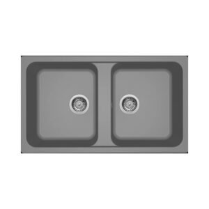 Νεροχύτης κουζίνας LIFE 450 Titanium 73 ELLECI 86x50cm