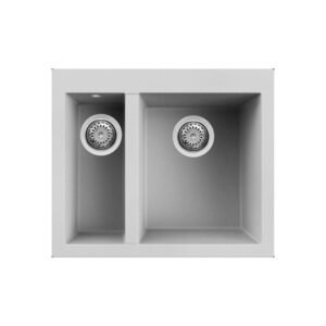 Νεροχύτης κουζίνας QUADRA 150 Aluminium 79 ELLECI 59x50cm