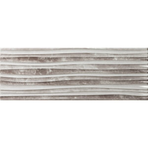 Πλακάκι LOUVRE Décor Gris Wave Rlv KARAG 25x70cm