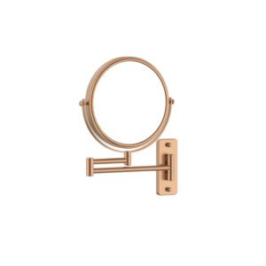 Καθρέπτης μεγεθυντικός δύο όψεων MCM001 Rose Gold Ø200mm