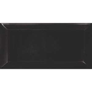 Πλακάκι METRO BIZOUTE Black KARAG 10x20cm