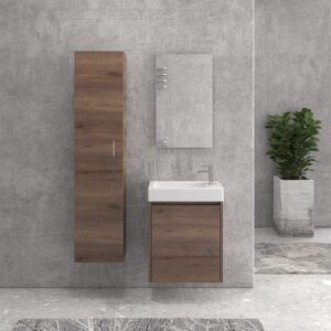 Βάση με ανοιγόμενη πόρτα Brown 8702 NEW MINOS 55 KARAG 53,5x34x55cm