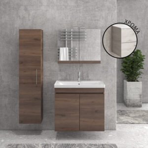 Βάση με δύο πόρτες Ice Oak 8902 NEW SAVA 80 KARAG 77,5x44,5x63cm